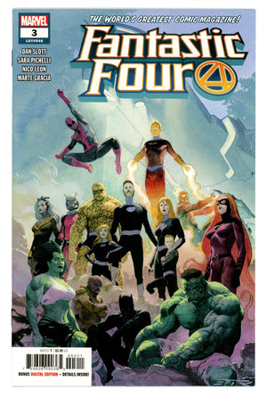 Fantastic Four Vol 6 3 (648) High Grade (2019)