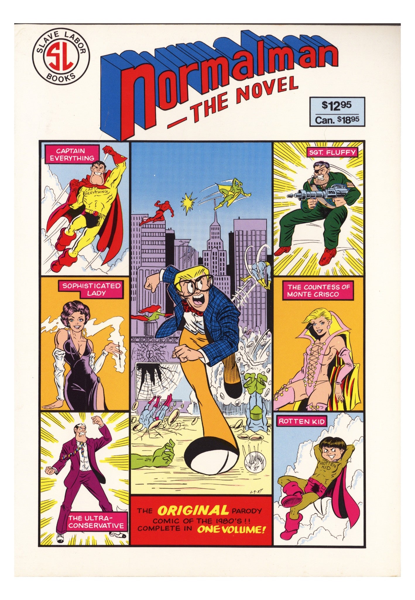 normalman - The Novel TPB     Mid Grade   (1987)        