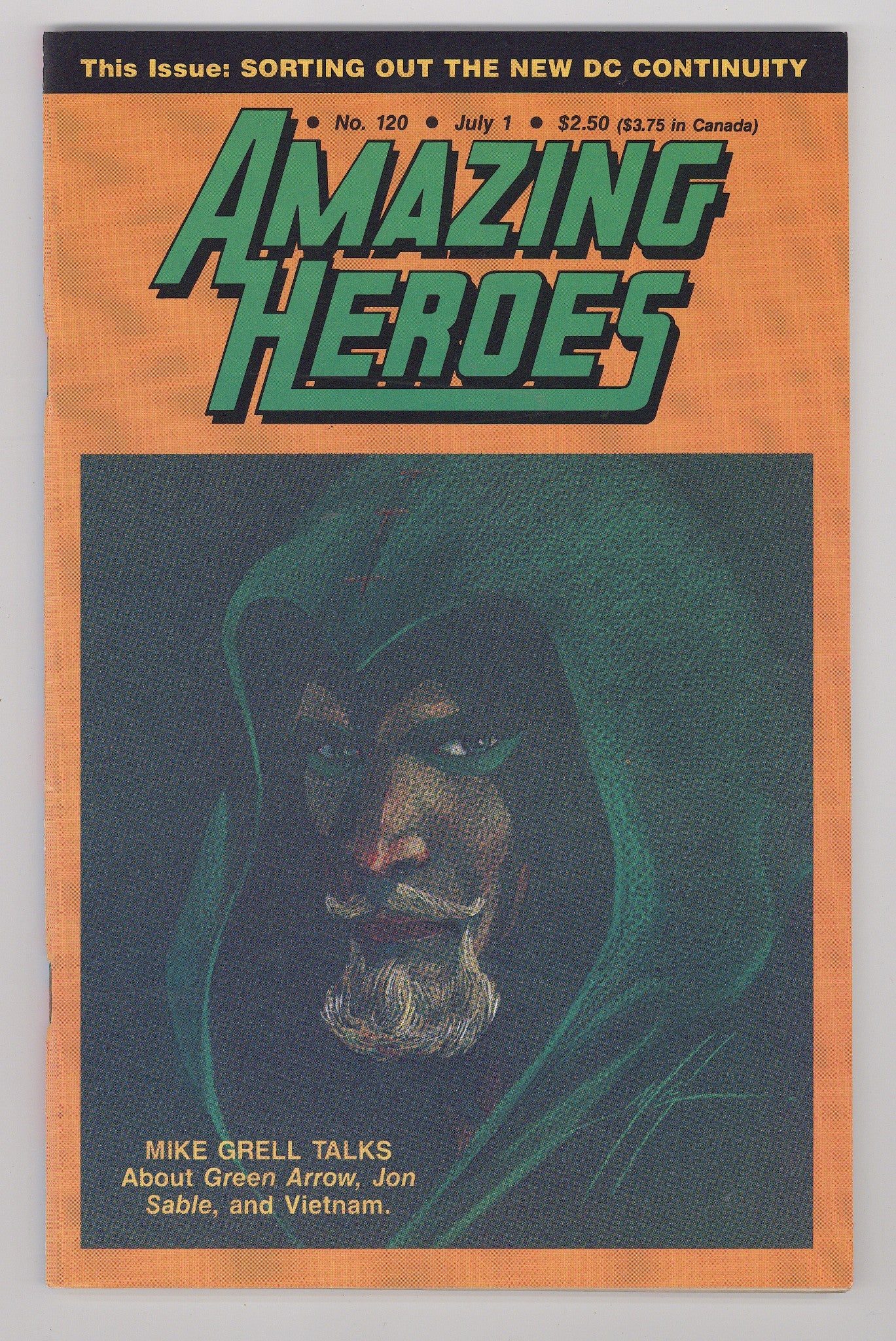 Amazing Heroes 120 VF- (7.5) (1987) 