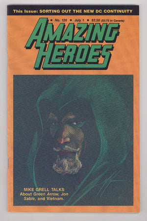 Amazing Heroes 120 VF- (7.5) (1987)