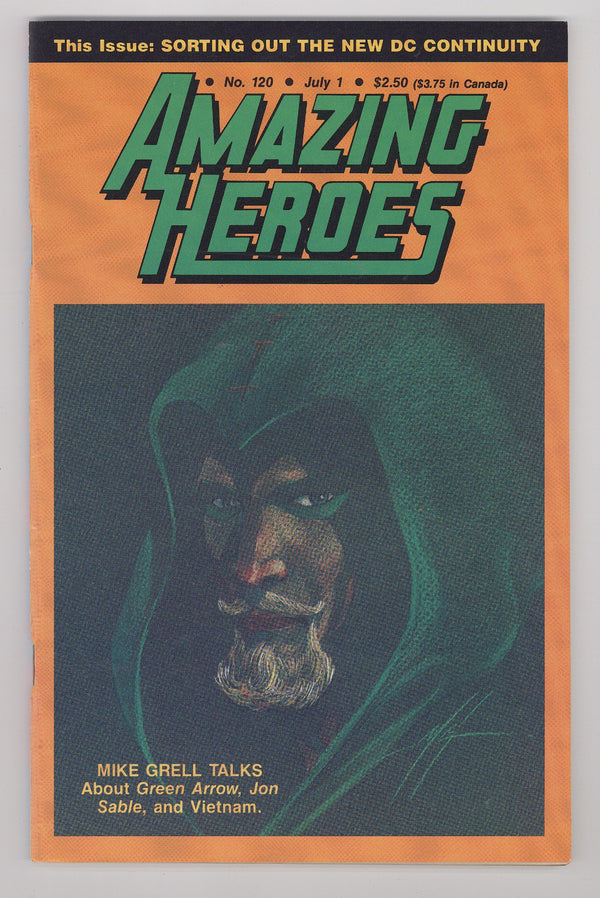 Amazing Heroes 120 VF- (7.5) (1987)
