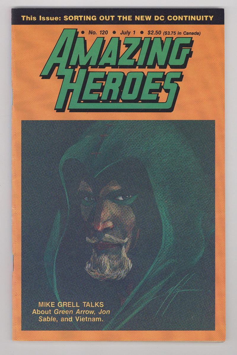 Amazing Heroes 120 VF- (7.5) (1987) 