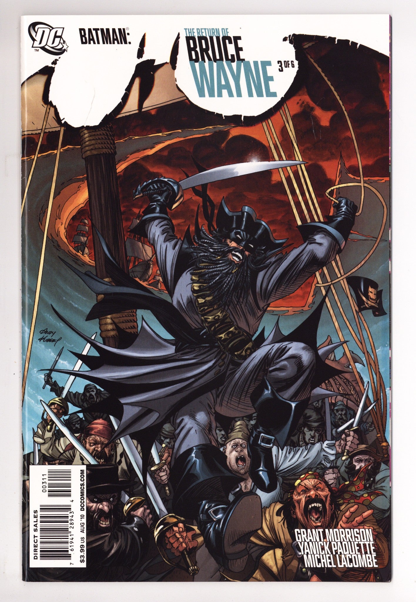 Batman: The Return of Bruce Wayne 3 High Grade (2010) 