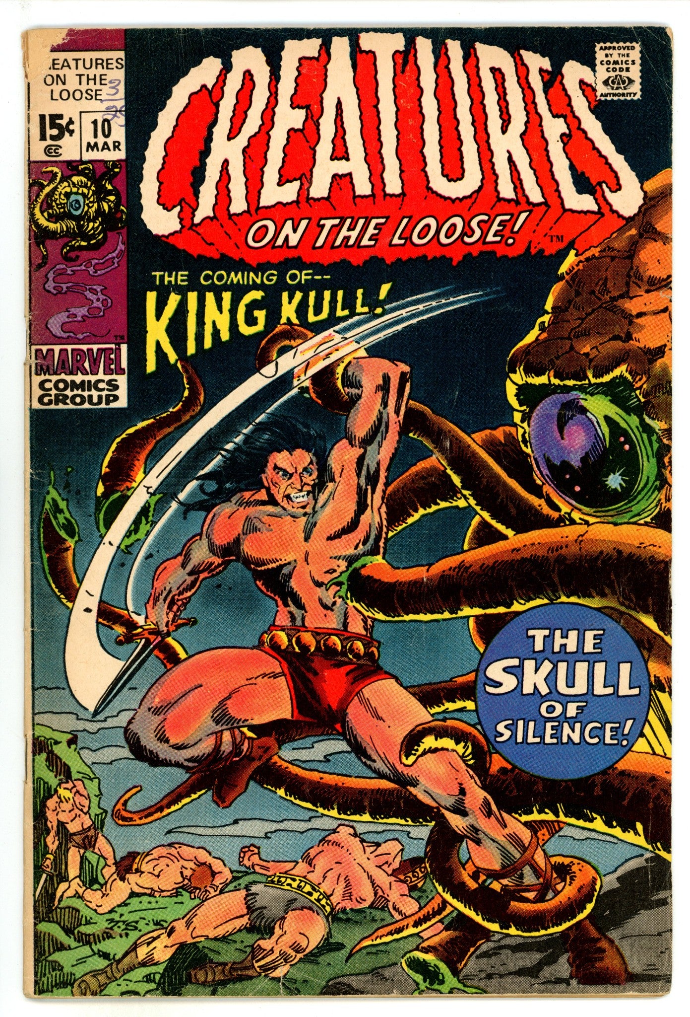 Creatures on the Loose 10 GD/VG (3.0) (1971) 