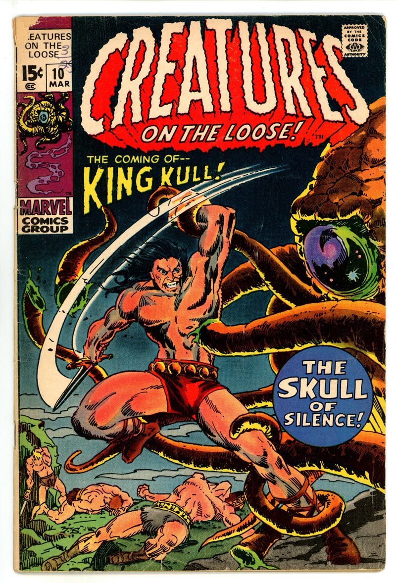 Creatures on the Loose 10 GD/VG (3.0) (1971) 