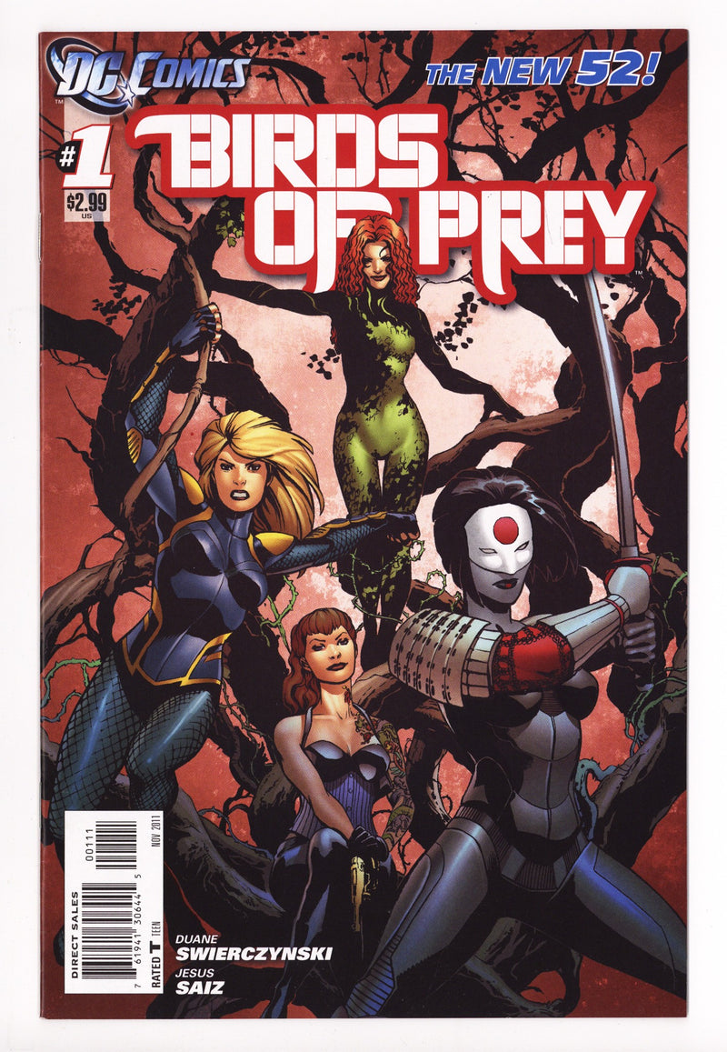 Birds of Prey Vol 3 1 High Grade (2011) 