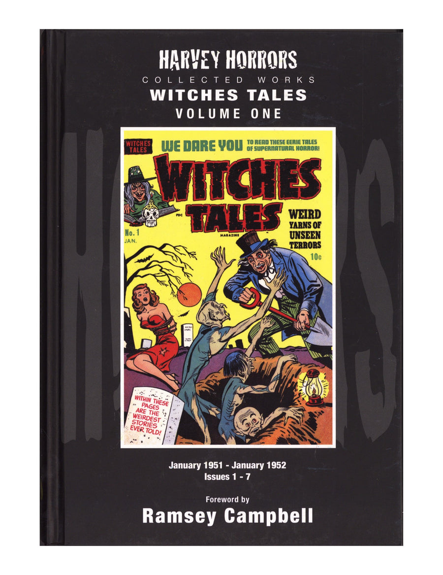 Harvey Horrors Collected Works: Witches Tales HC Vol 1 Mid Grade (2011) 