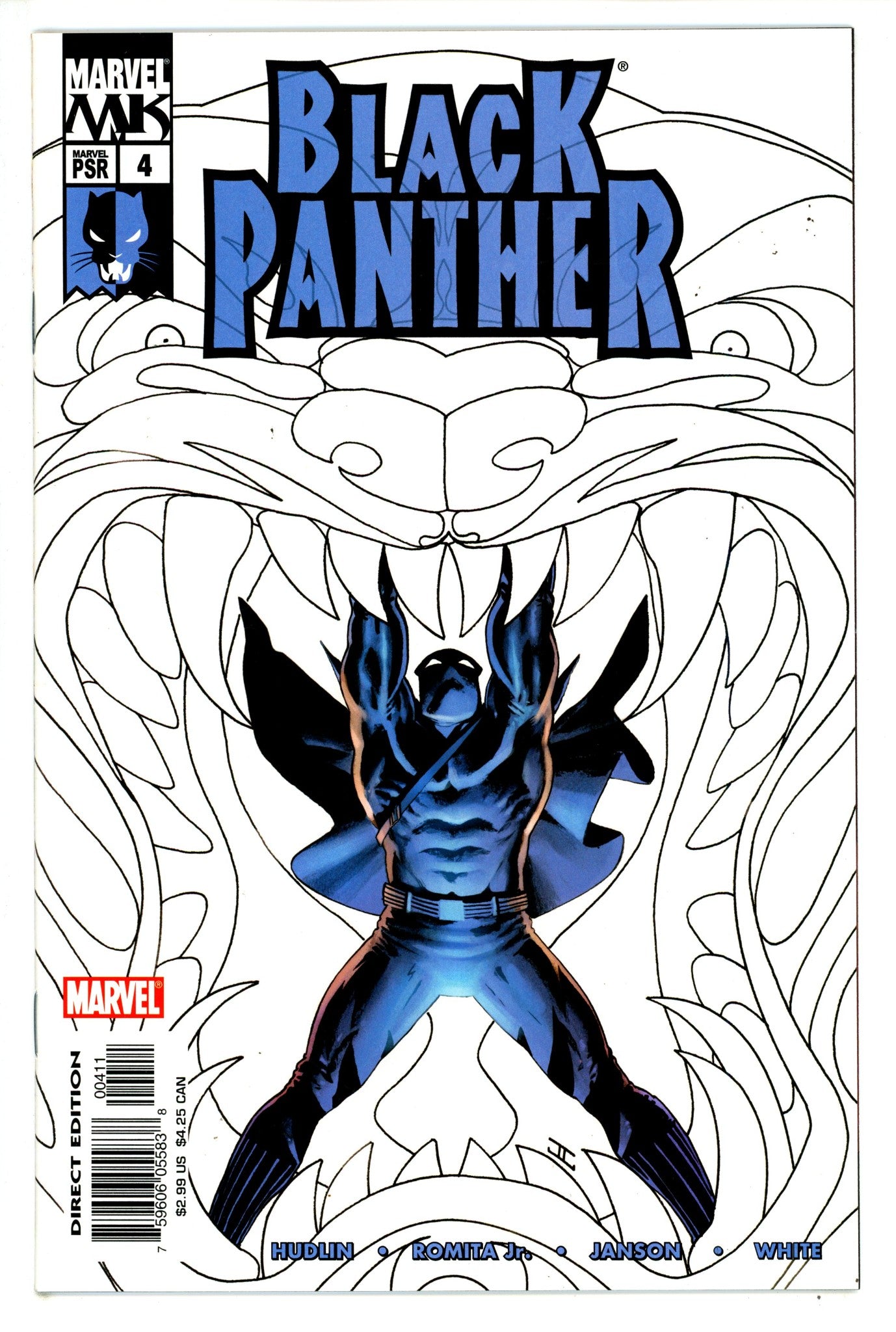 Black Panther Vol 4 4 NM- (9.2) (2005)