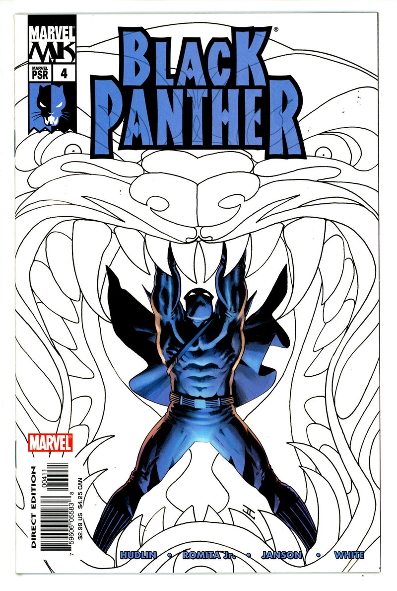 Black Panther Vol 4 4 NM- (9.2) (2005)