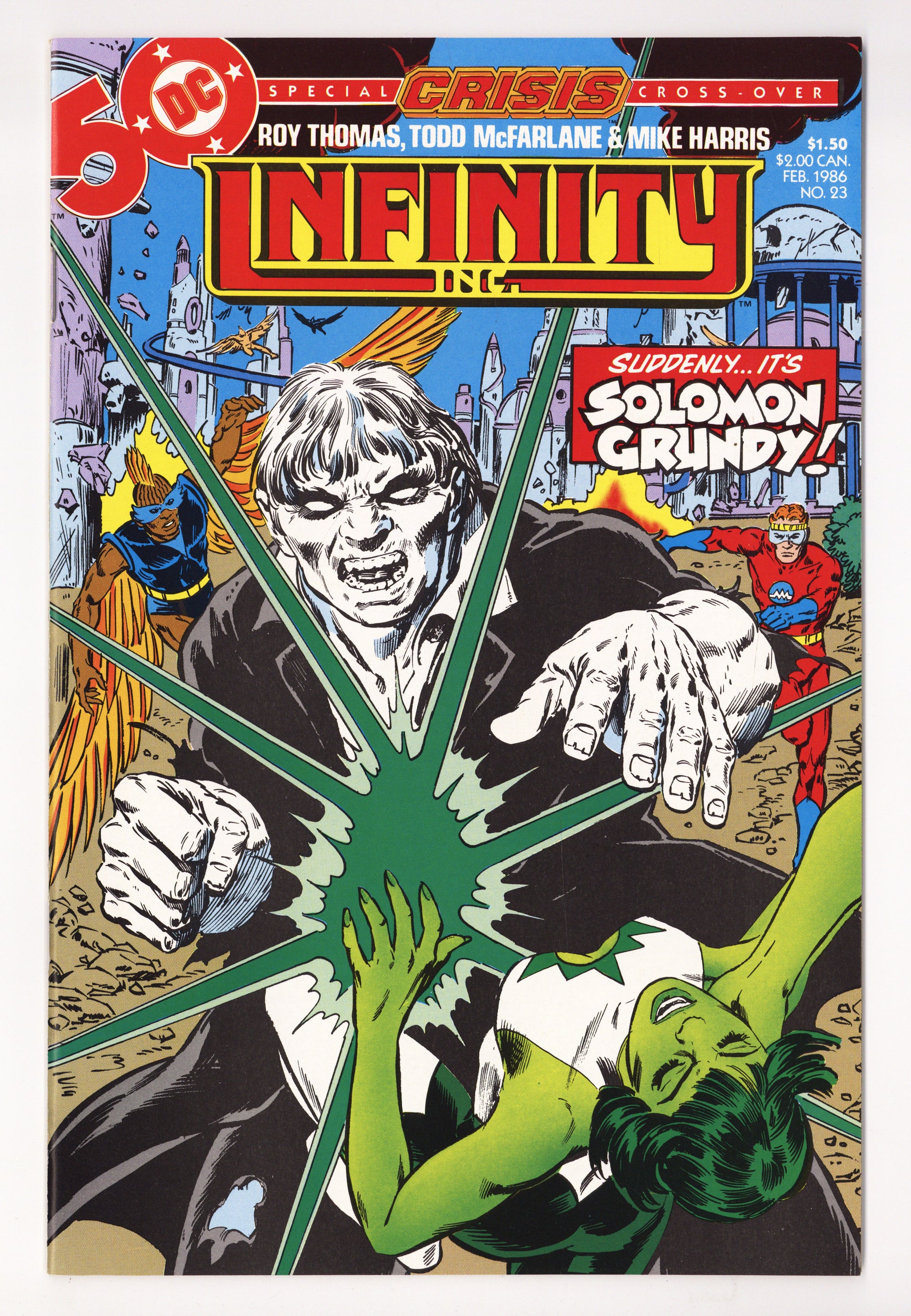 Infinity, Inc. Vol 1 23 High Grade (1986) 