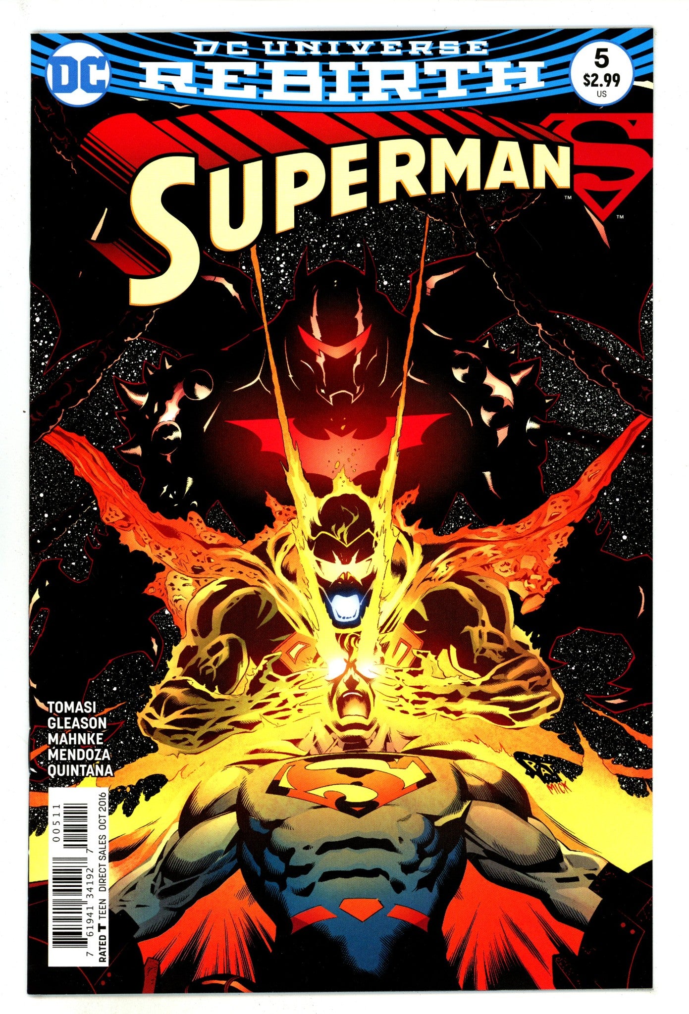 Superman Vol 4 5 High Grade (2016) 