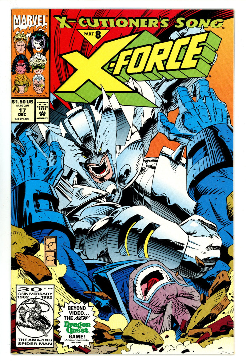 X-Force Vol 1 17 High Grade (1992) 