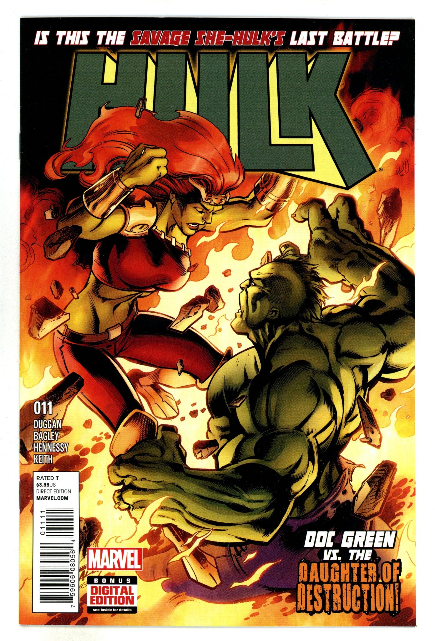Hulk Vol 2 11 High Grade (2015) 