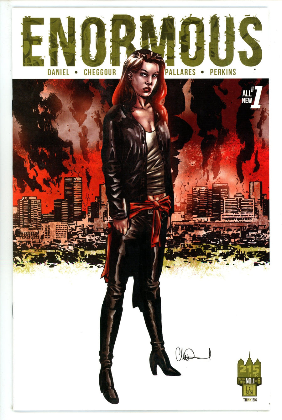 Enormous Vol 2 7 High Grade (2015) Adlard Variant 