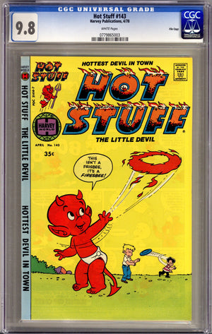 Hot Stuff, the Little Devil 143 CGC 9.8 (NM/M) File Copy (1978)