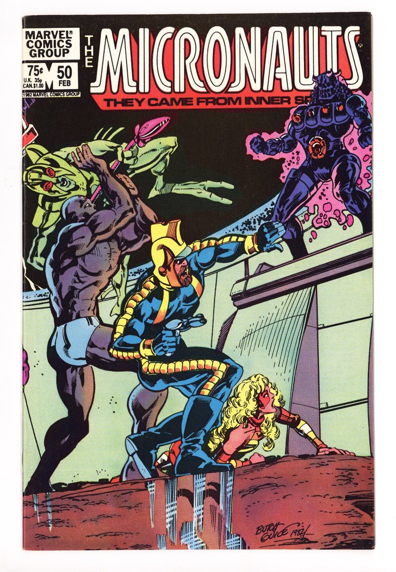 Micronauts Vol 1 50 Mid Grade (1983) 