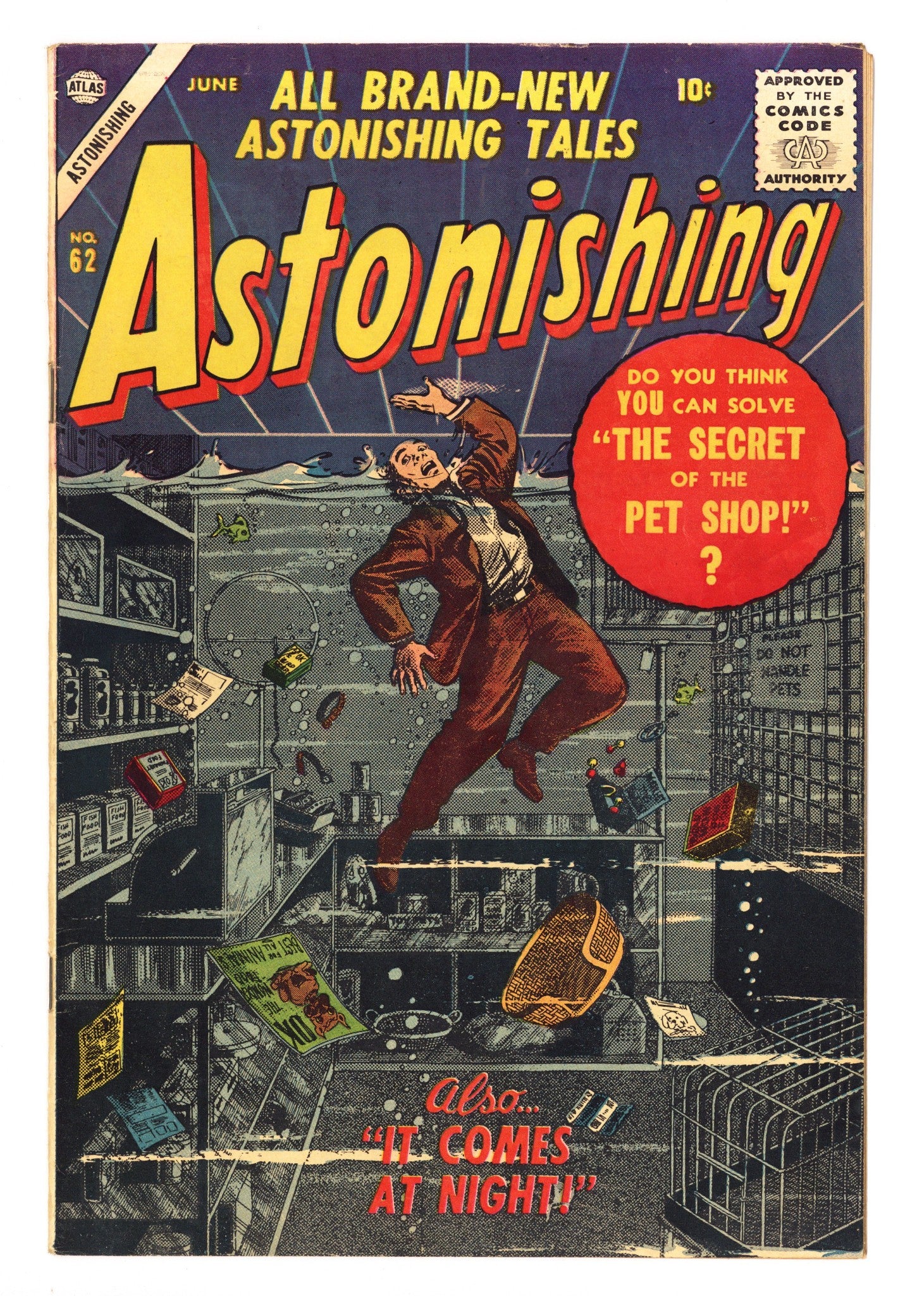 Astonishing 62 VF (8.0) (1957) 