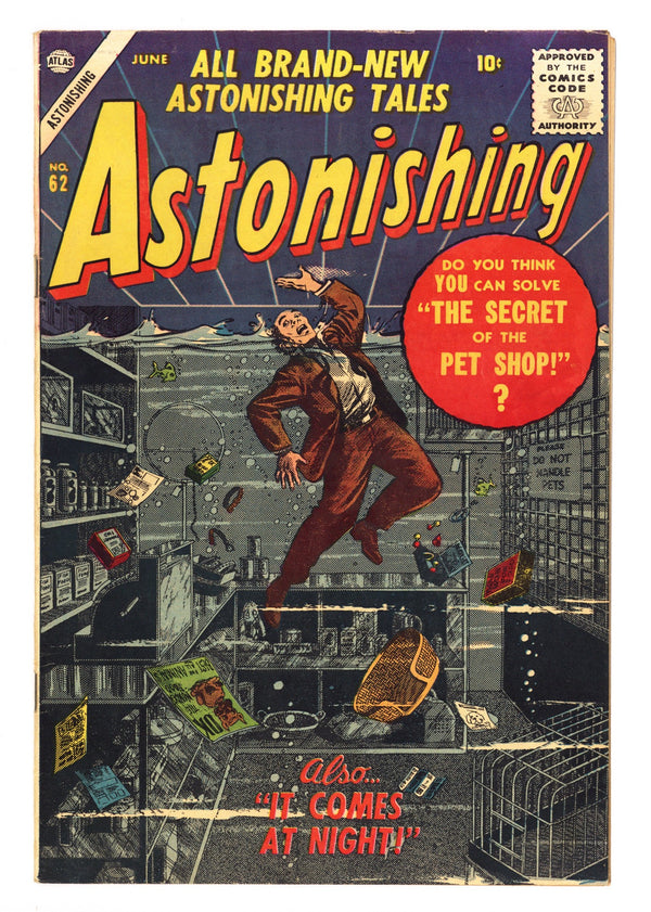 Astonishing 62 VF (8.0) (1957)