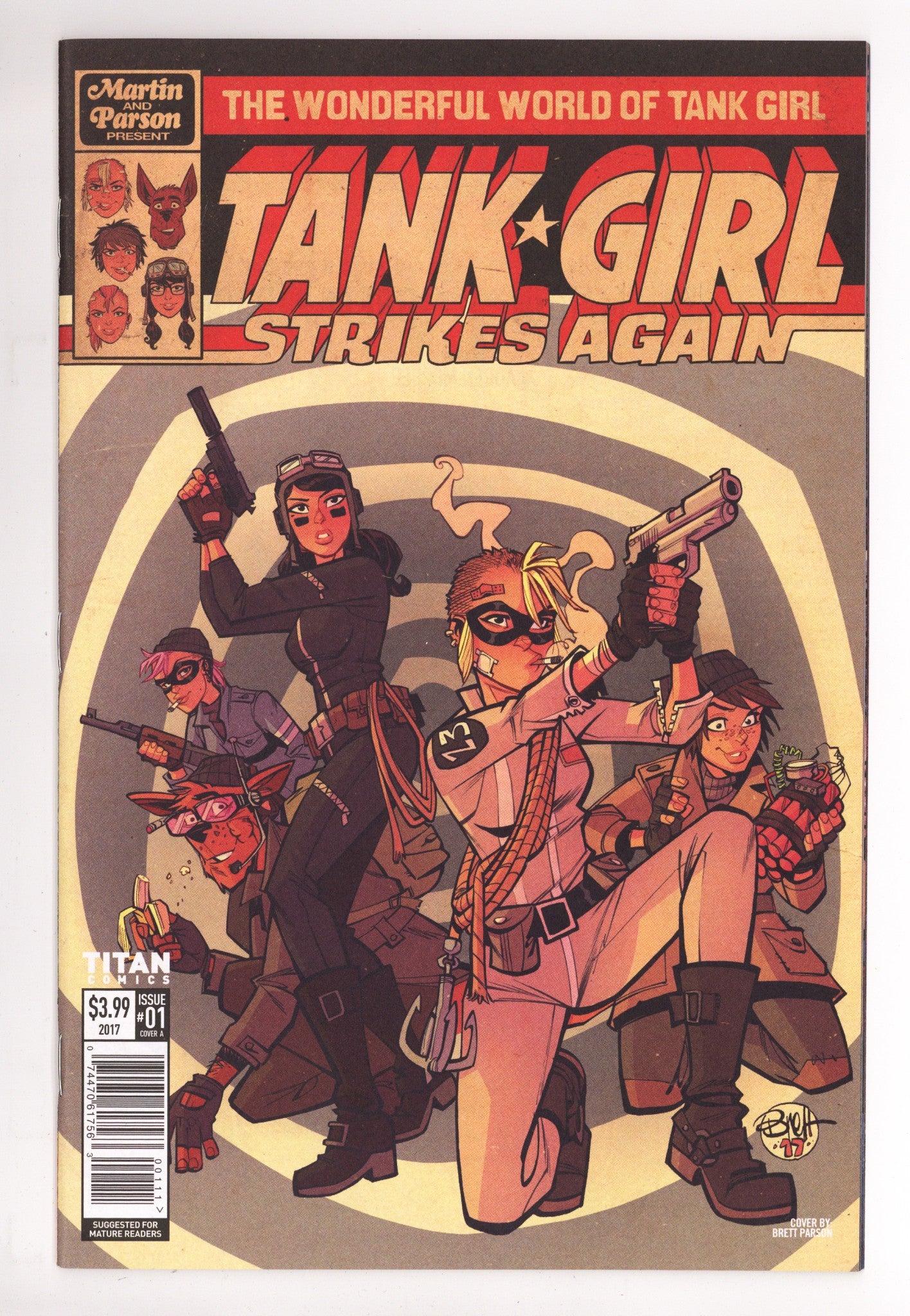 Wonderful World of Tank Girl 1 High Grade (2017) 