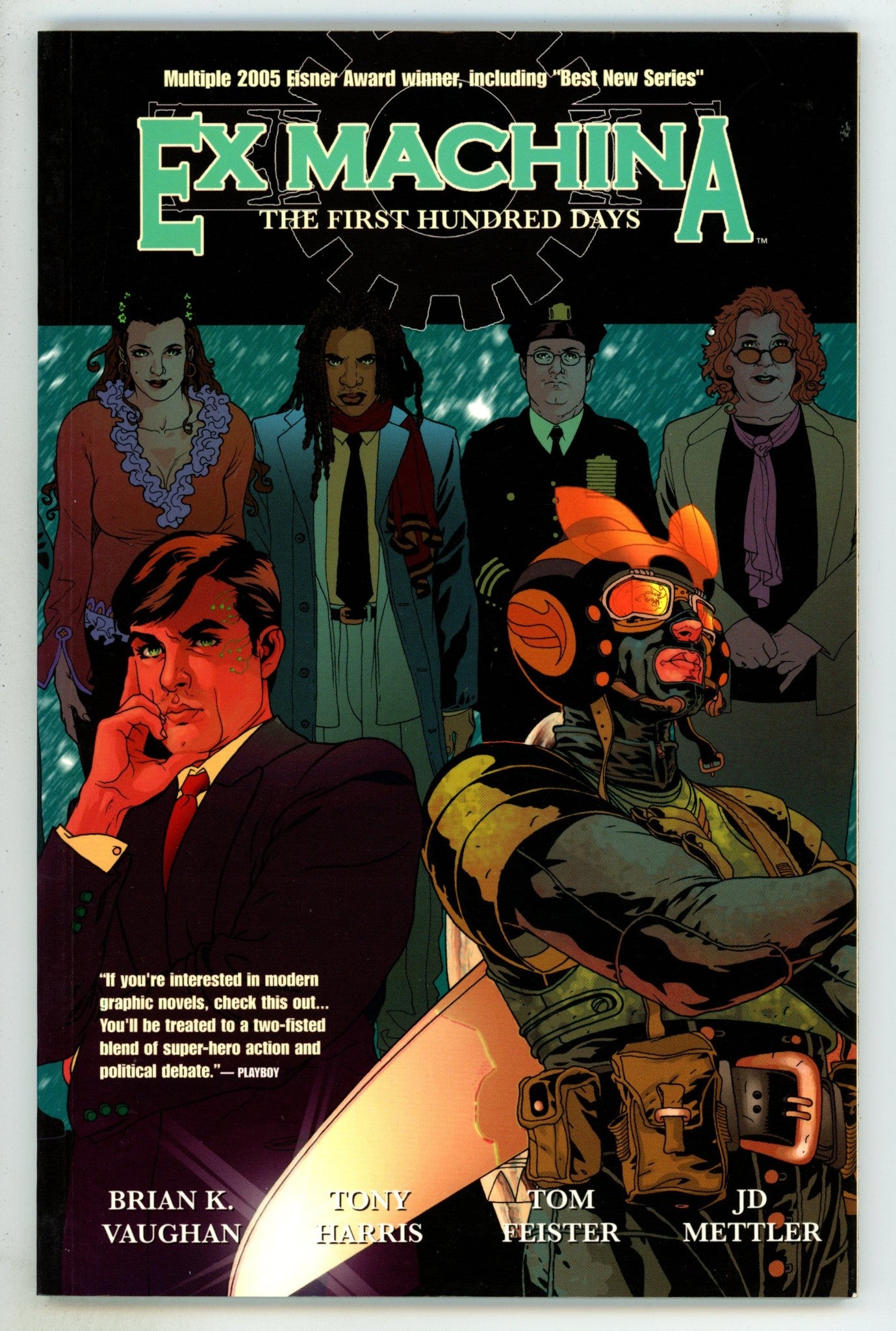 Ex Machina TPB Vol 1   Mid Grade 2nd Print  (2005)       