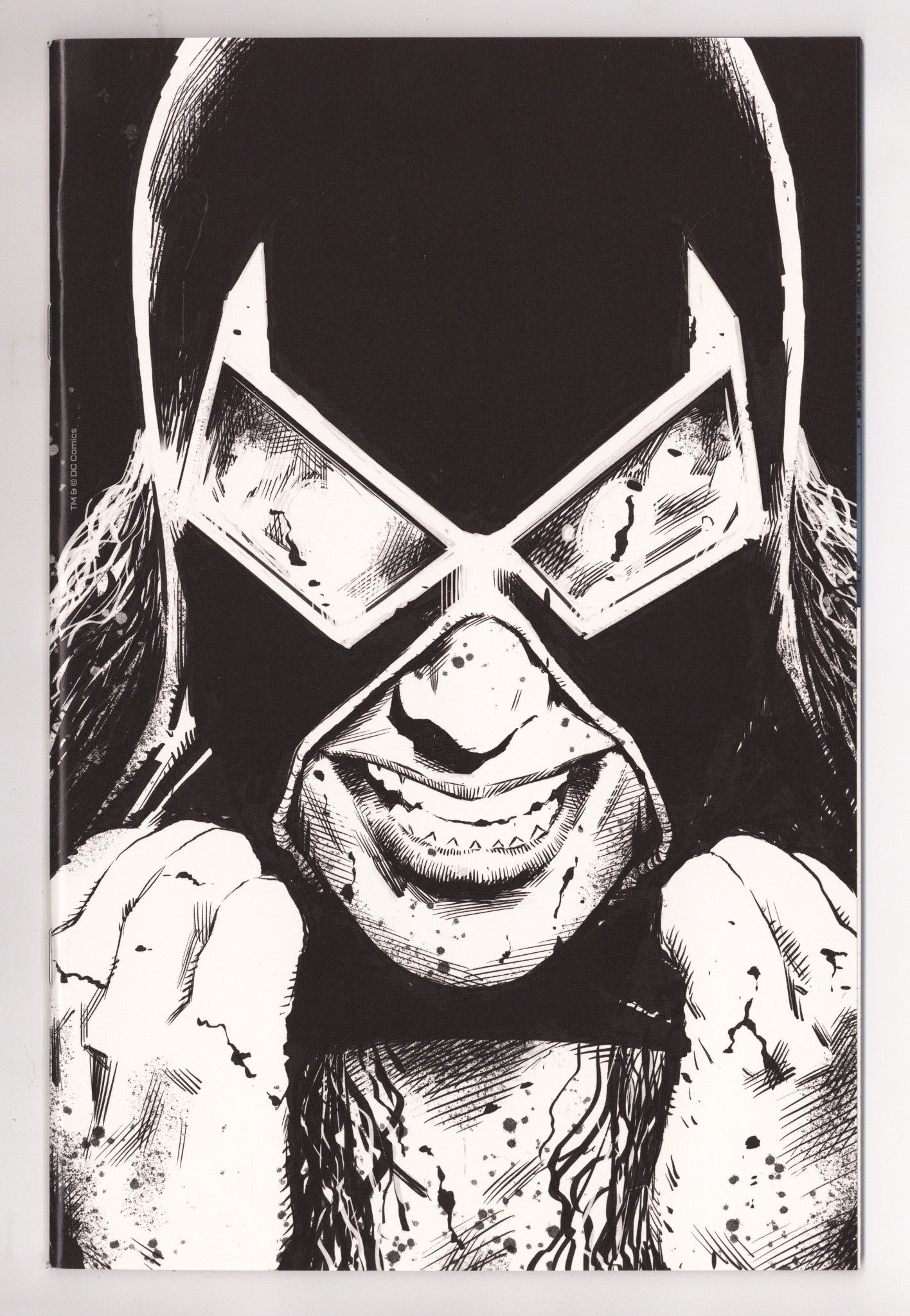 The Joker Vol 2 2  NM- (9.2) 2nd Print  (2021) Hairsine B&W Virgin Incentive Variant  