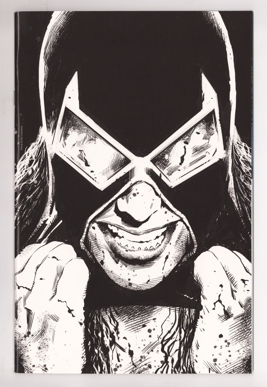 The Joker Vol 2 2  NM- (9.2) 2nd Print  (2021) Hairsine B&W Virgin Incentive Variant  
