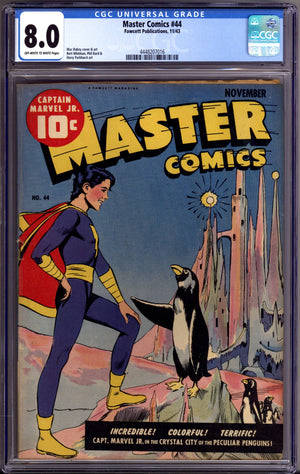 Master Comics 44 CGC 8.0 (VF) (1943)