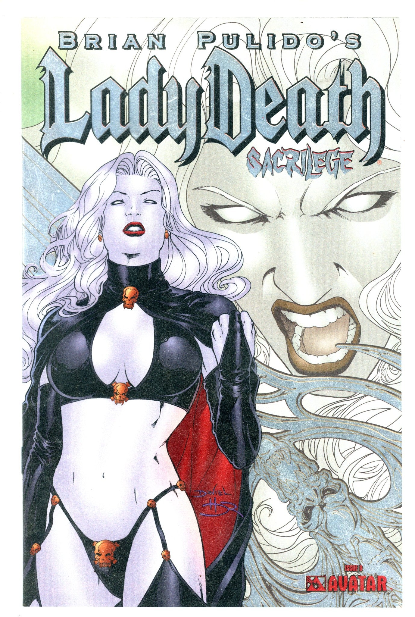 Brian Pulido's Lady Death: Sacrilege 0 High Grade (2006) HDR Foil Variant 