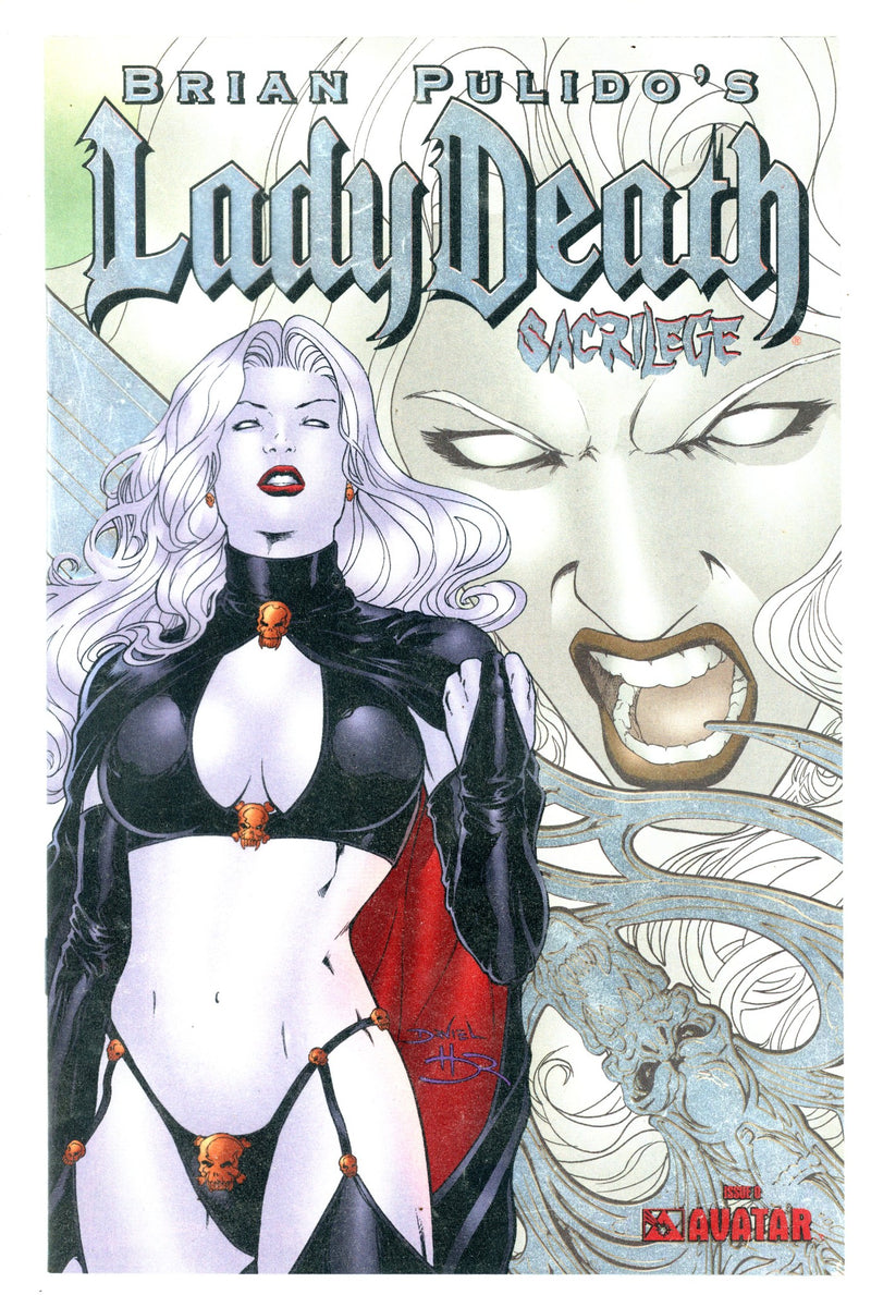 Brian Pulido's Lady Death: Sacrilege 0 High Grade (2006) HDR Foil Variant 