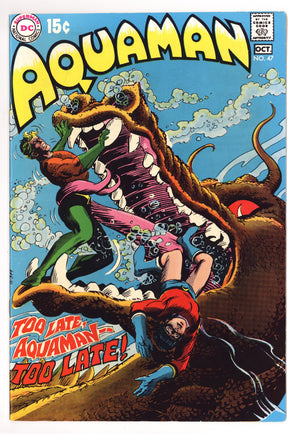 Aquaman Vol 1 47 VF+ (8.5) (1969)