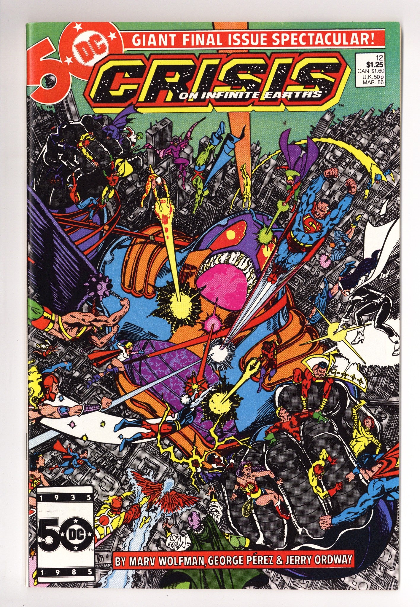 Crisis on Infinite Earths 12 NM- (9.2) (1986) 