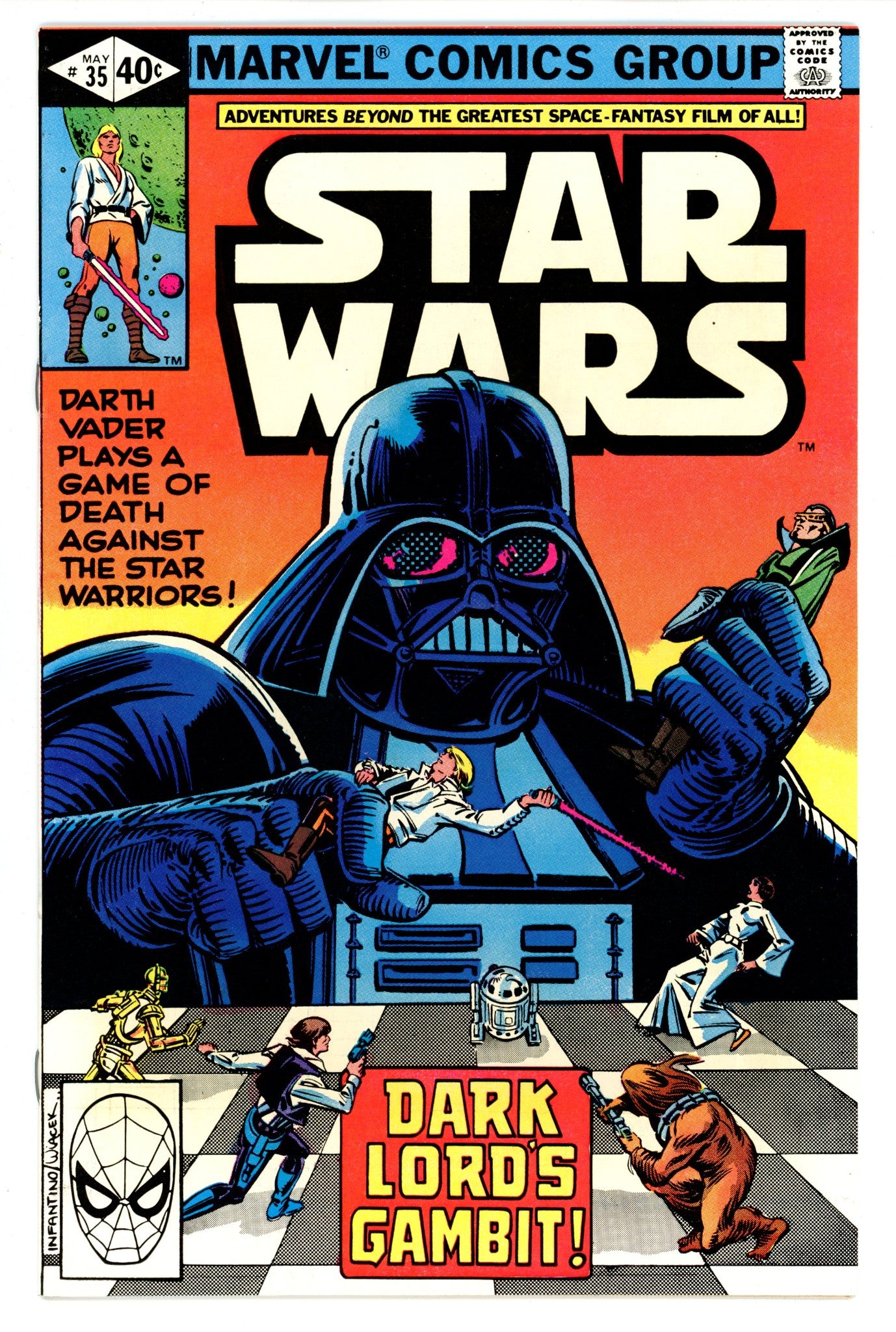 Star Wars Vol 1 35 VF+ (8.5) (1980) 
