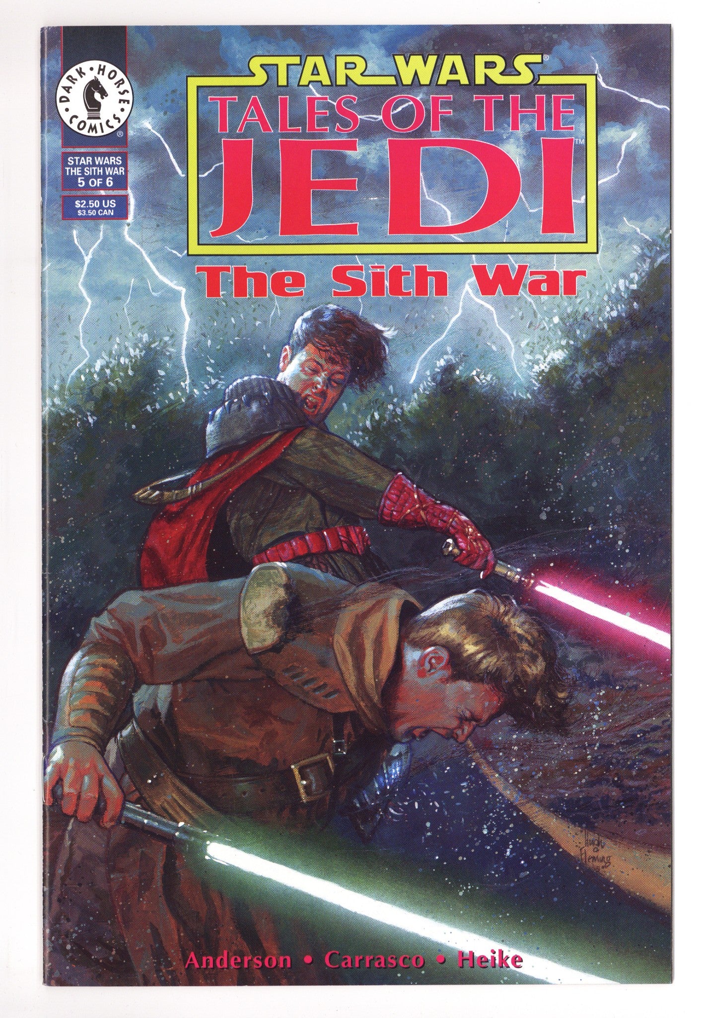 Star Wars: Tales of the Jedi - The Sith War 5 Mid Grade (1995) 