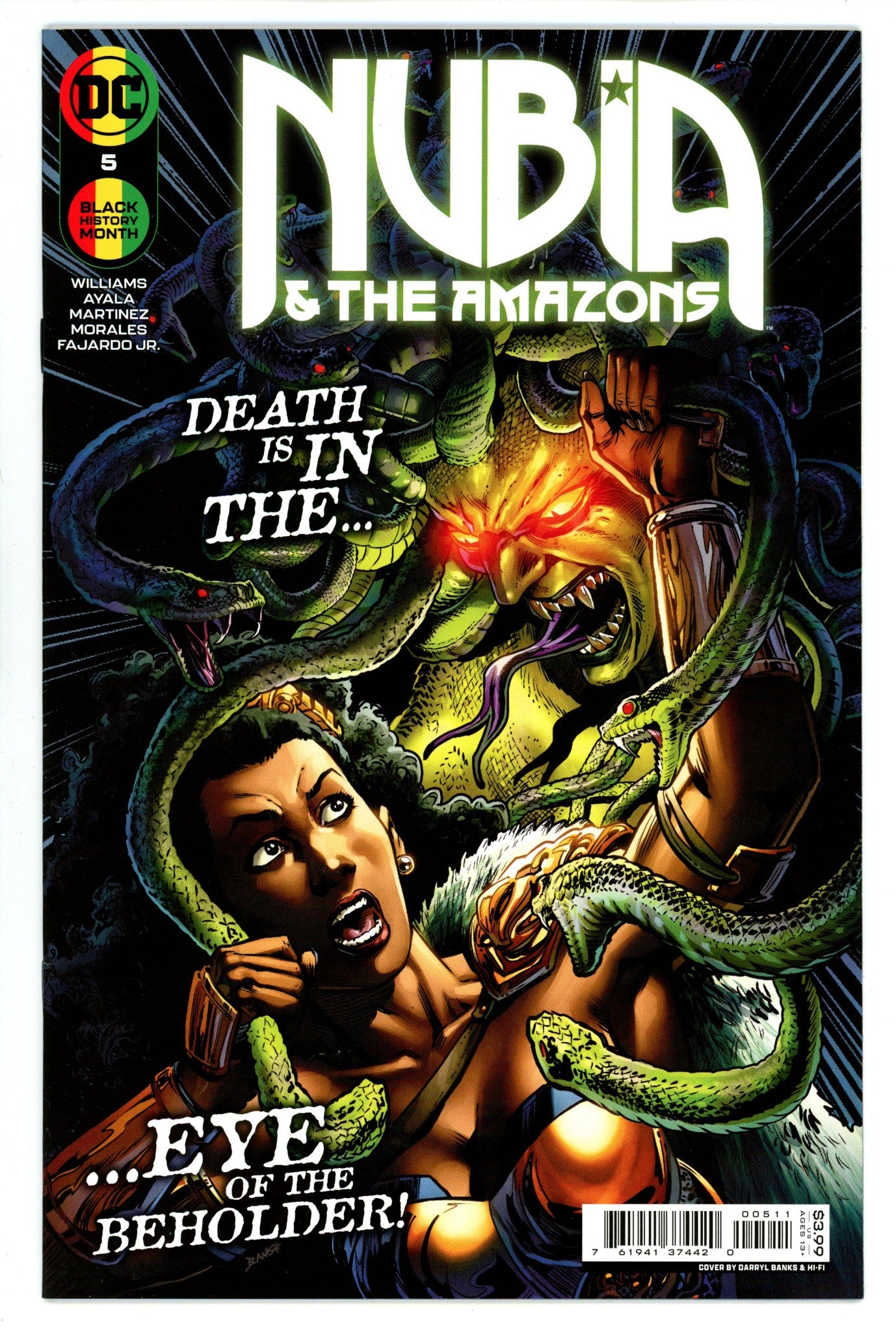 Nubia & the Amazons 5 High Grade (2022) 