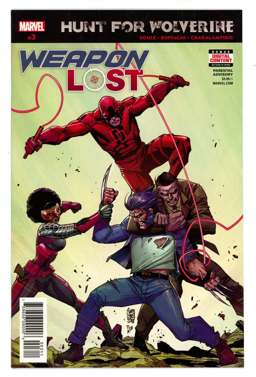 Hunt for Wolverine: Weapon Lost 3 High Grade (2018) 