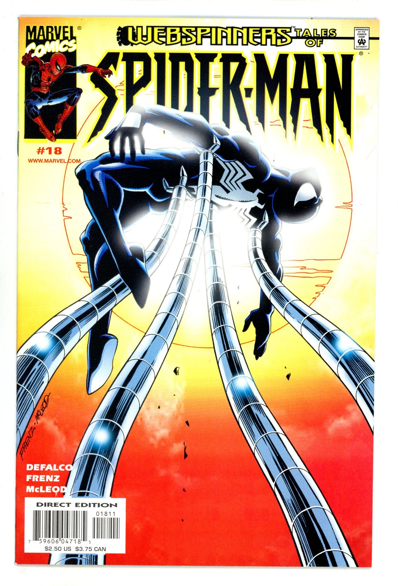 Webspinners: Tales of Spider-Man 18 High Grade (2000) 