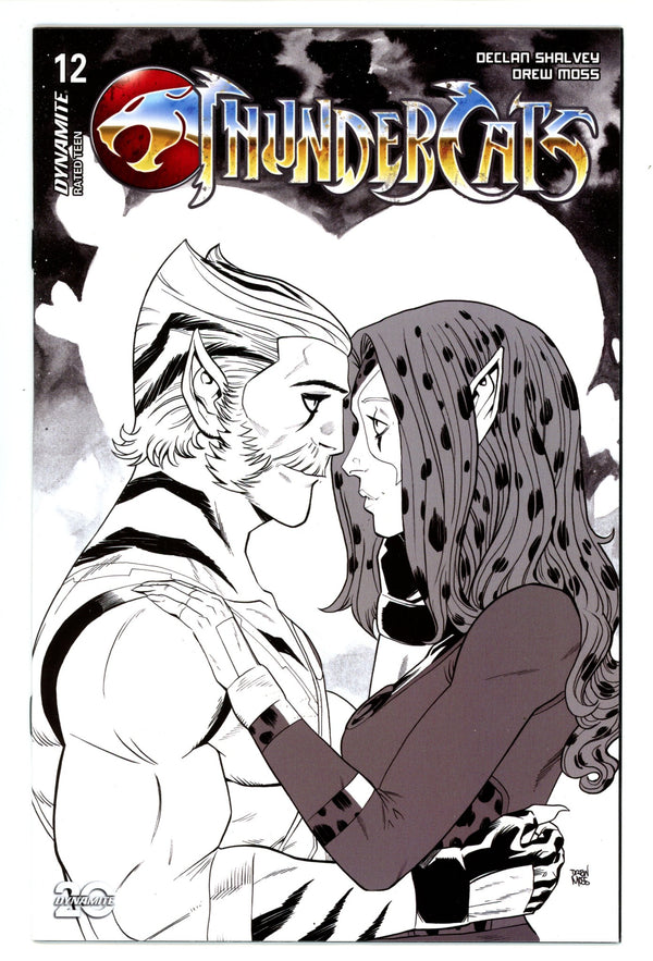 Thundercats 12 Moss B&W Incentive Variant (2025)