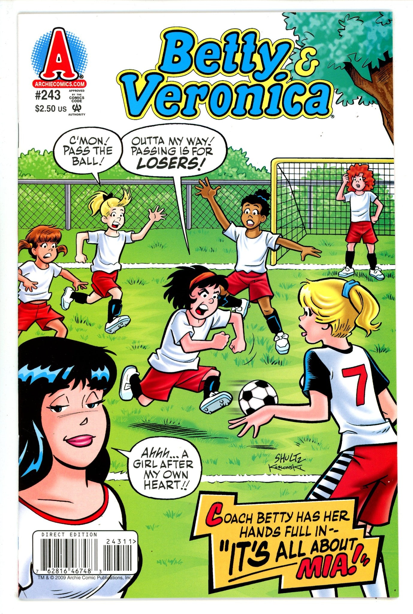 Betty and Veronica Vol 1 243 High Grade (2009) 