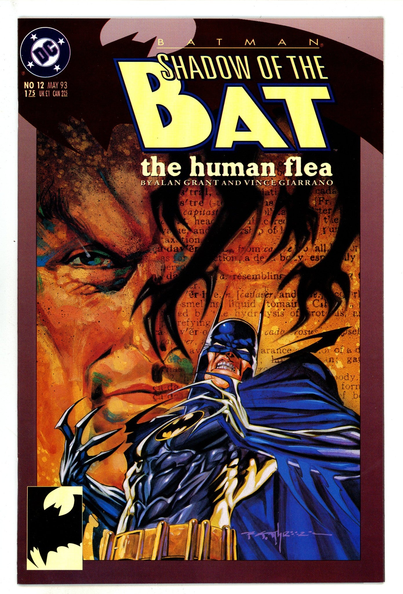 Batman: Shadow of the Bat 12 High Grade (1993) 