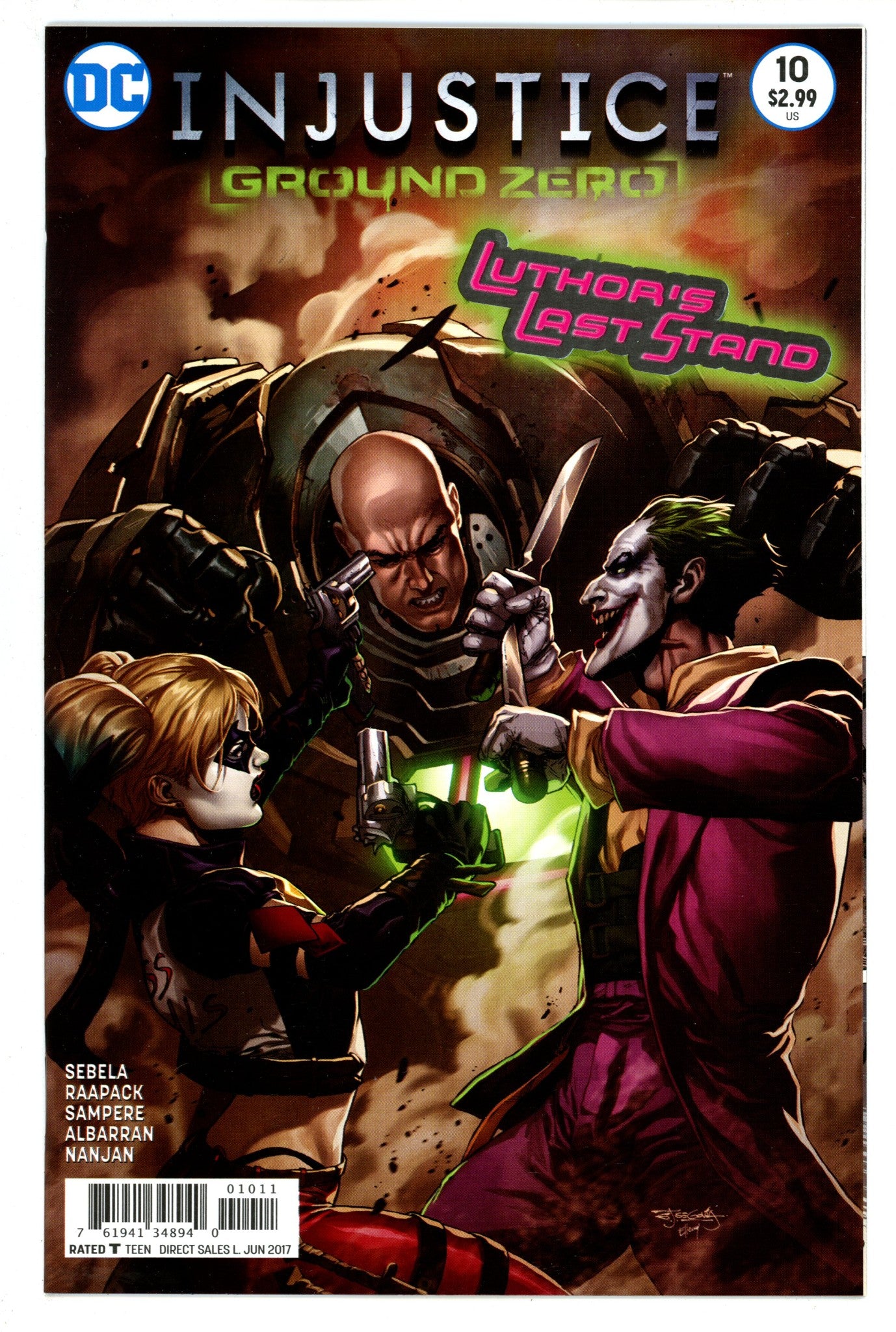 Injustice: Ground Zero 10 High Grade (2017) 