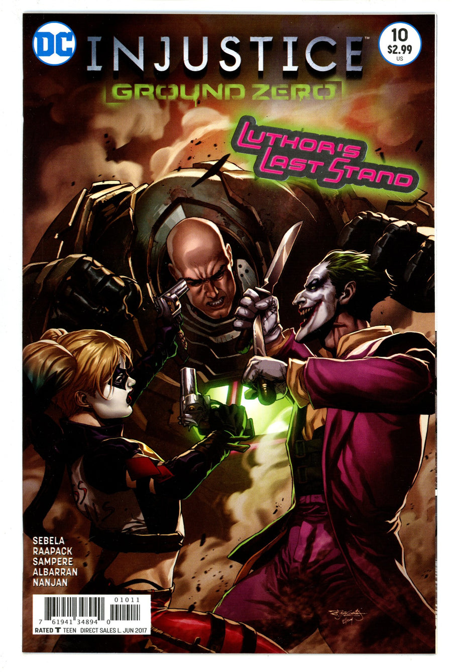 Injustice: Ground Zero 10 High Grade (2017) 