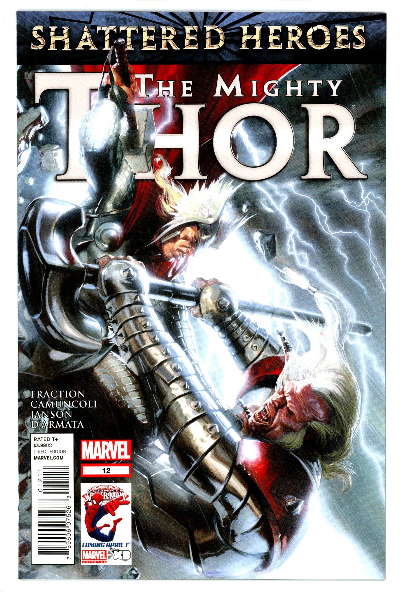 The Mighty Thor Vol 1 12 High Grade (2012) 