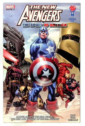 AAFES 5th Edition [New Avengers: The Spirit of America] [nn] Mid Grade (2007) 