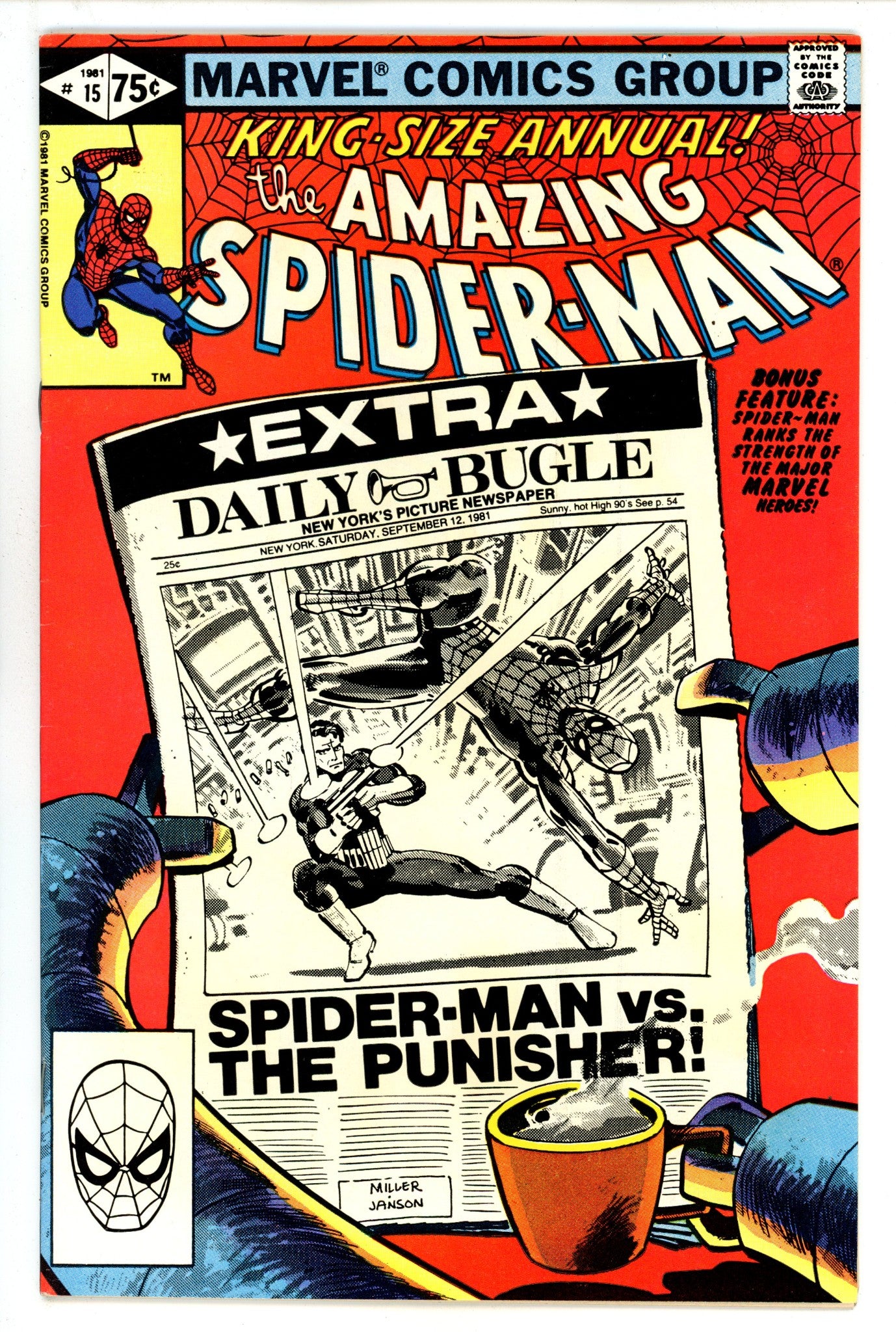 The Amazing Spider-Man Annual Vol 1 15 VF- (7.5) (1981) 
