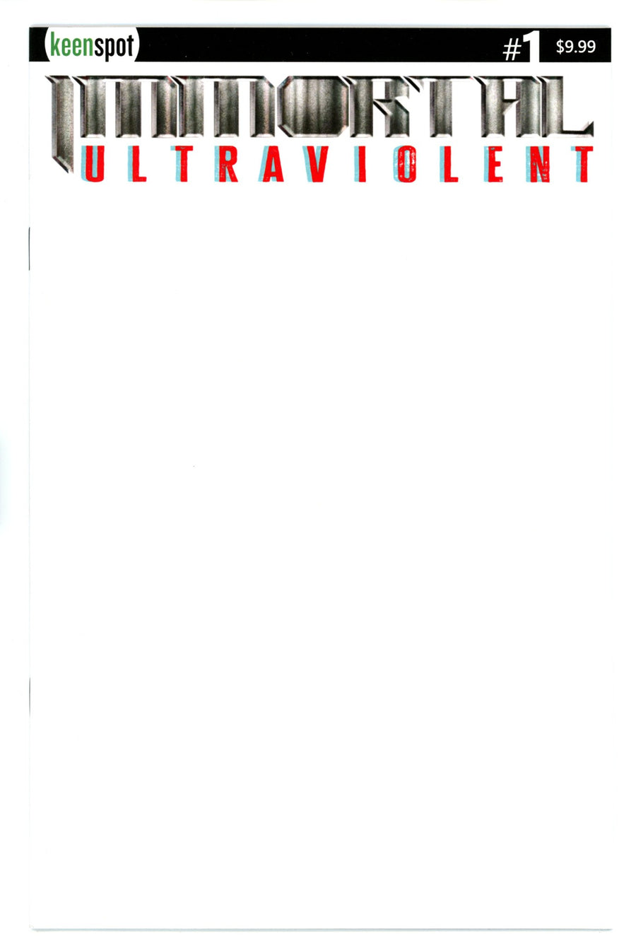Immortal Ultraviolent 1 Blank Variant (2024)