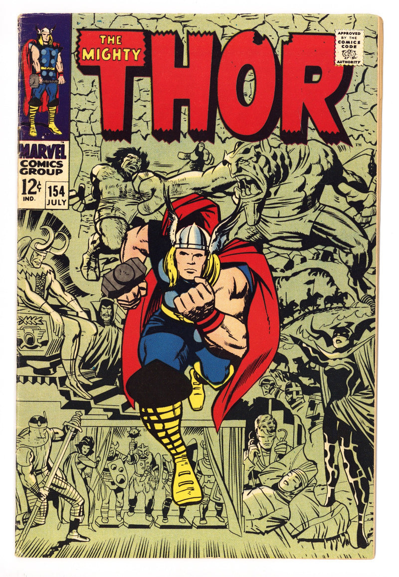 Thor Vol 1 154 FN (6.0) (1968) 