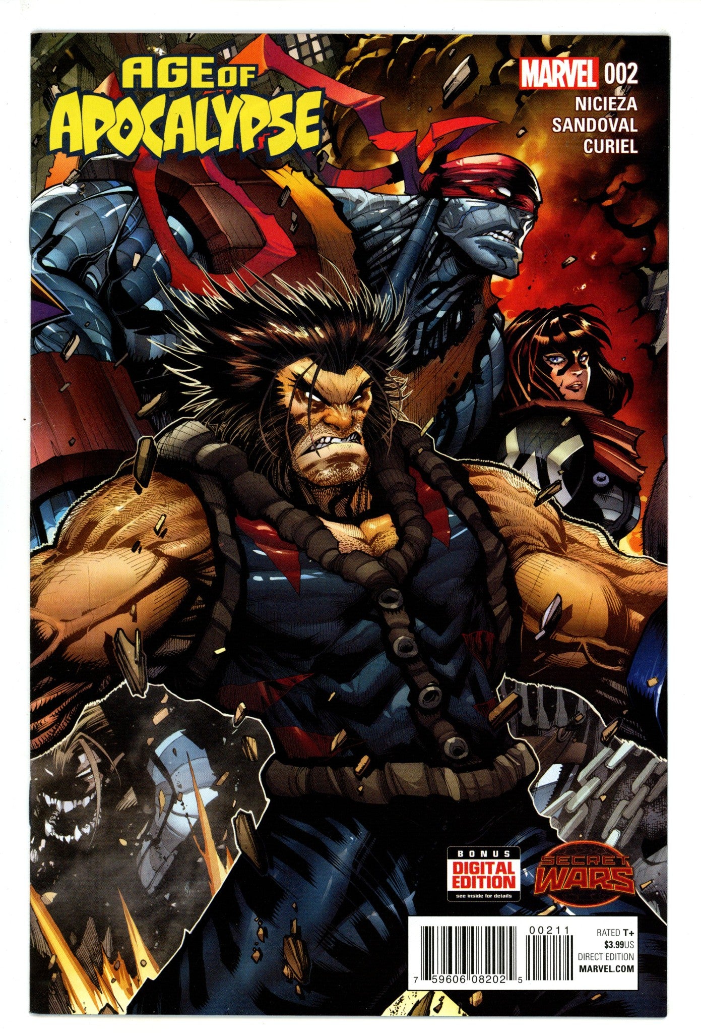 Age of Apocalypse Vol 2 2 High Grade (2015) 