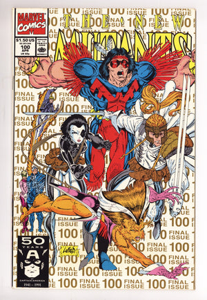 The New Mutants Vol 1 100 High Grade (1991) 2nd Print