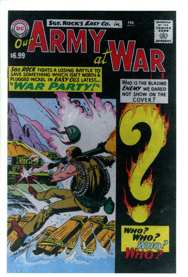 Our Army At War Vol 1 151 Kubert Facsimile Foil Variant (2025)