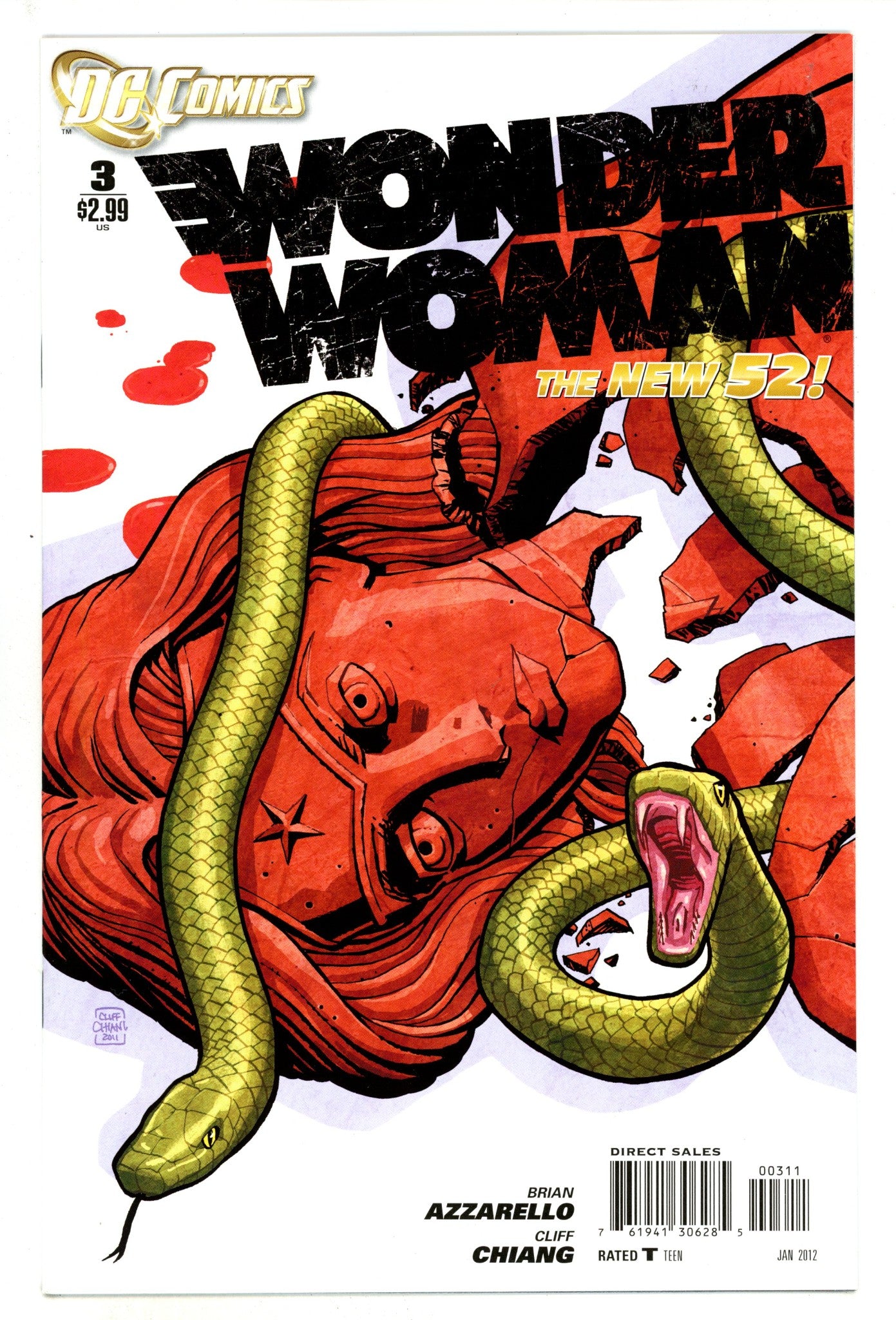 Wonder Woman Vol 4 3 High Grade (2012) 